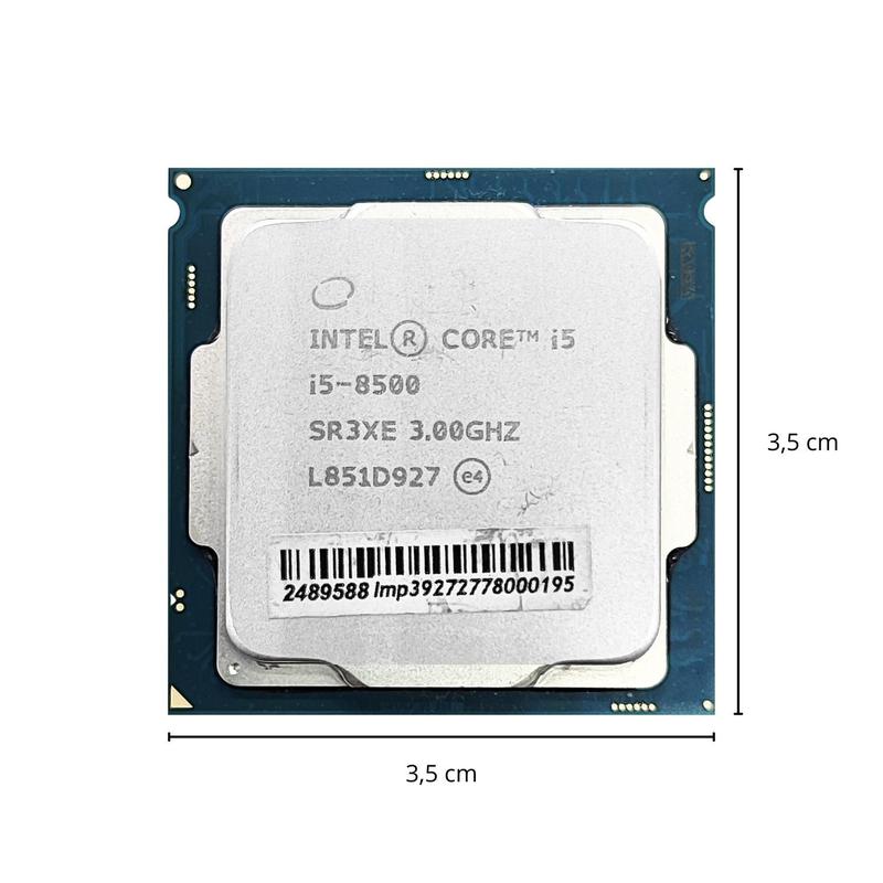 Processador Intel Core i5-8500, 3.0ghz LGA 1151, 6 Núcleos, Cache